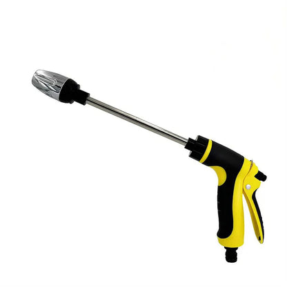 Portable High-Pressure Water Gun Adjustable Nozzle Sprinkler Foam Water Gun , Pet Clean