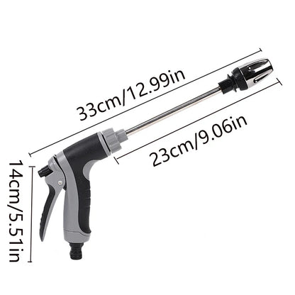 Portable High-Pressure Water Gun Adjustable Nozzle Sprinkler Foam Water Gun , Pet Clean