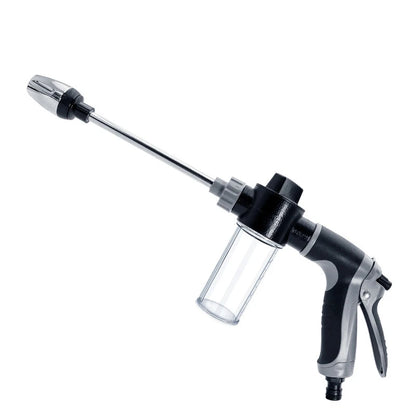 Portable High-Pressure Water Gun Adjustable Nozzle Sprinkler Foam Water Gun , Pet Clean