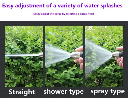 Portable High-Pressure Water Gun Adjustable Nozzle Sprinkler Foam Water Gun , Pet Clean