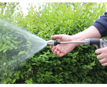 Portable High-Pressure Water Gun Adjustable Nozzle Sprinkler Foam Water Gun , Pet Clean
