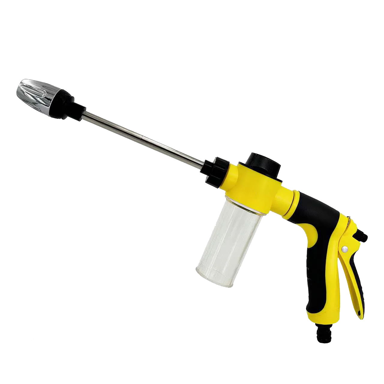 Portable High-Pressure Water Gun Adjustable Nozzle Sprinkler Foam Water Gun , Pet Clean